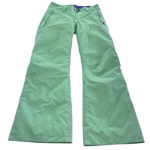 North Face Pants Womens XS Green Sally Hyvent Insulated Ski Snowboard Winter